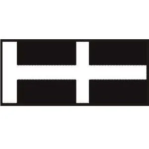 GB Cornwall County Flag - Decal Multipack