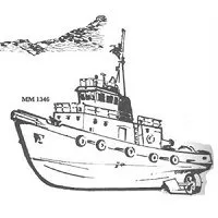Yarra Tug Model Boat Plan