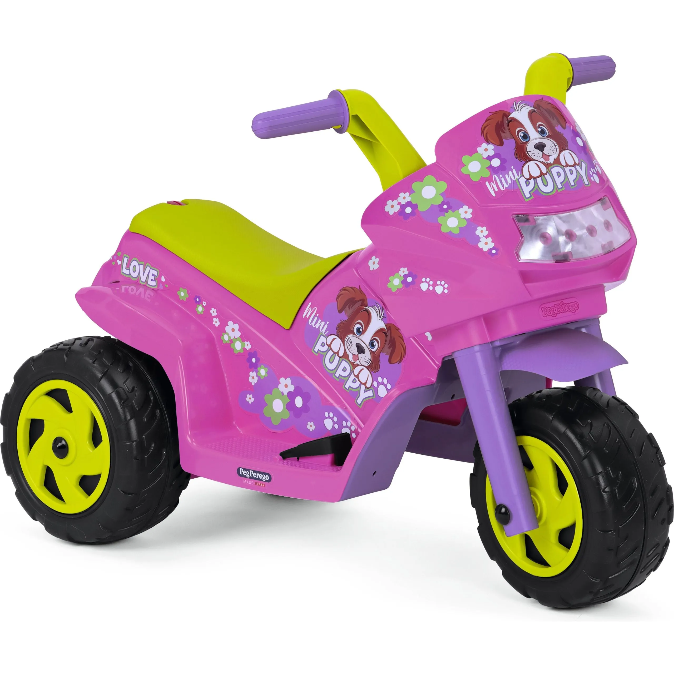 Peg Perego Mini Puppy Ride-On Motorbike