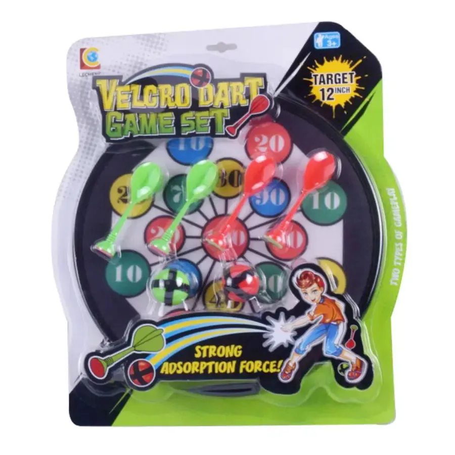 Dart Board Hook & Loop Game Set