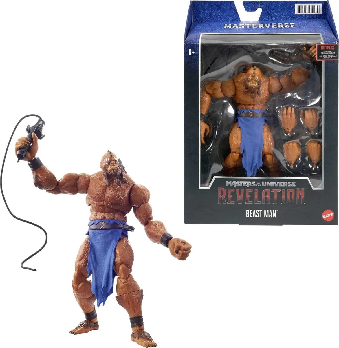 Masters of the Universe MOTU Masterverse Revelation Beast Man 7-inch Action Figure