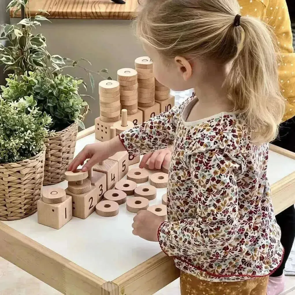 1-10 Natural Number Stacker