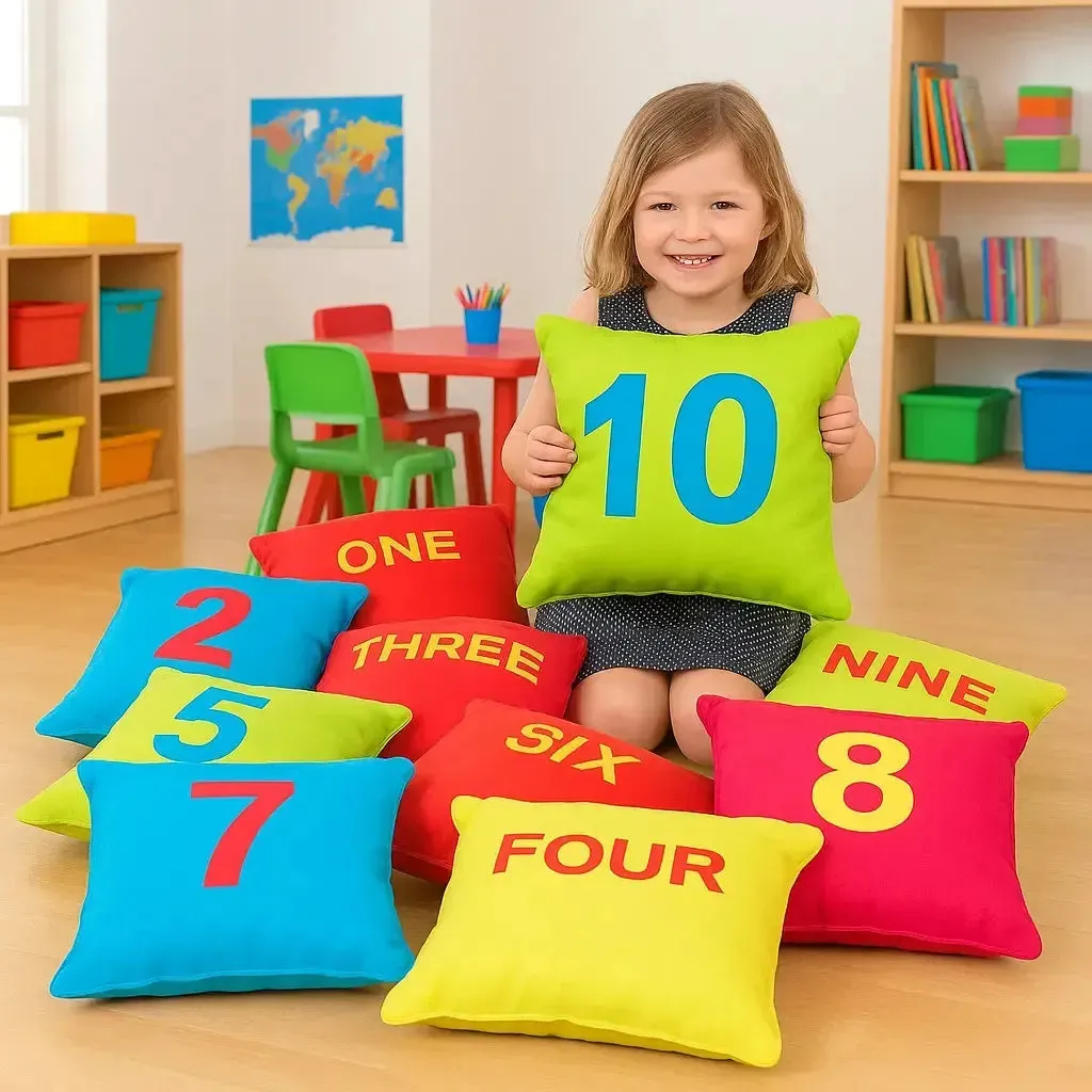 1-10 Number Cushions