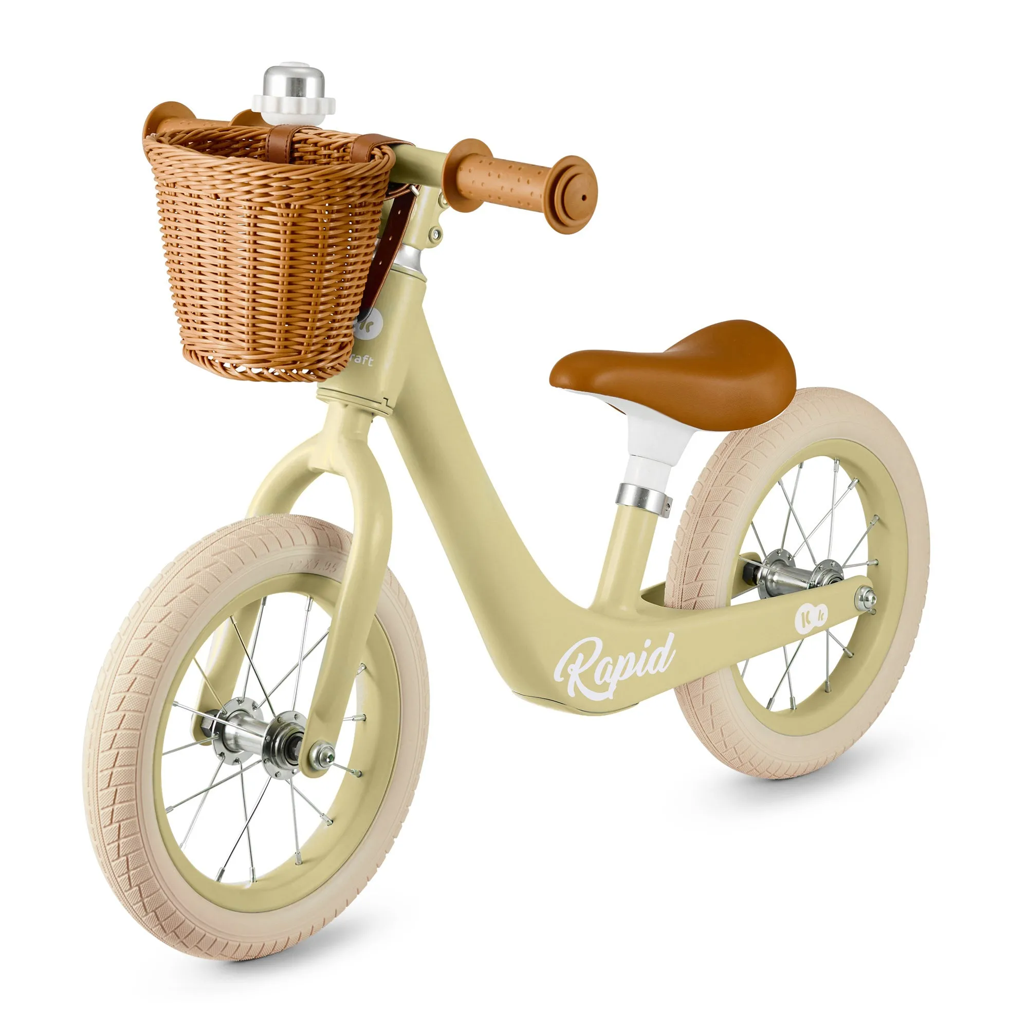 Kinderkraft Rapid Balance Bike Green Savannah