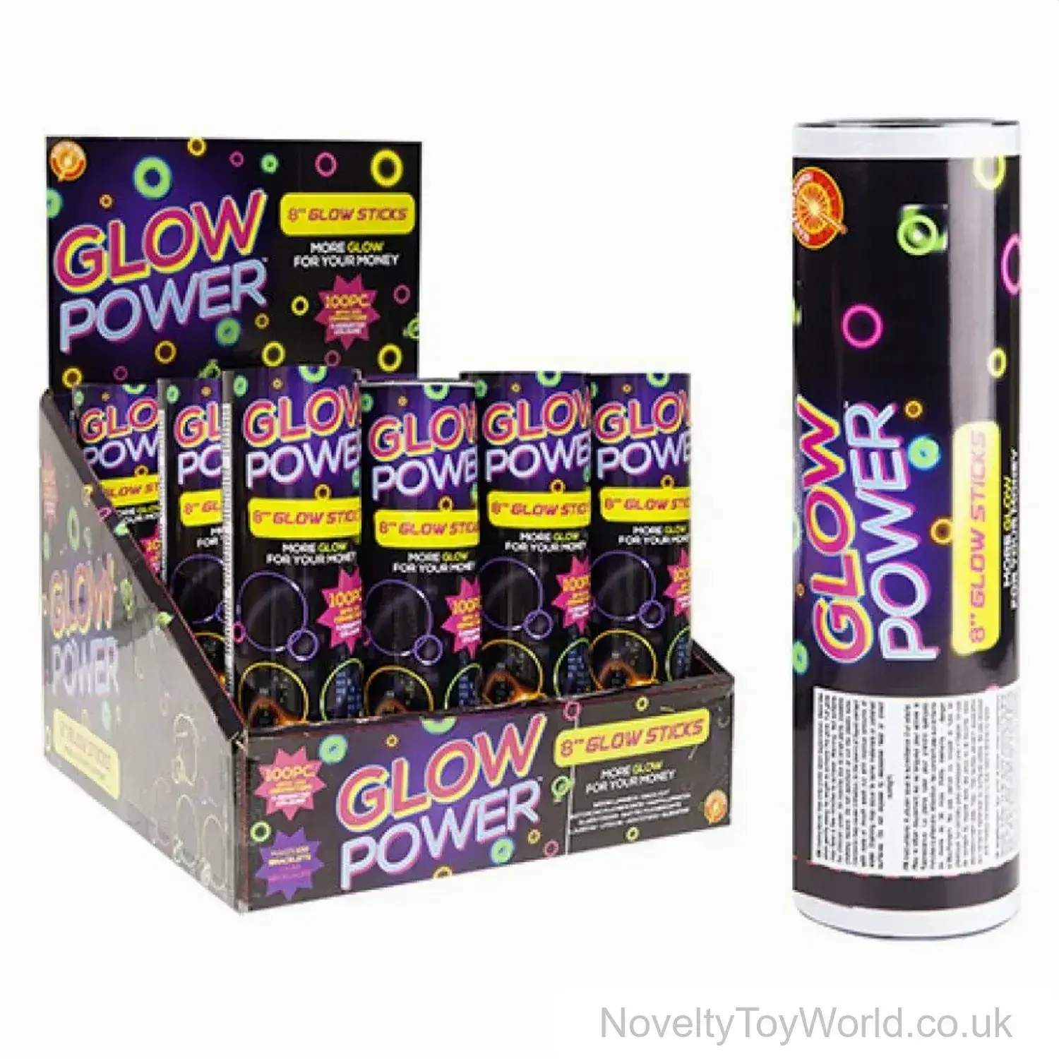 100 Glow Sticks With Connectors - Necklaces & Bracelets