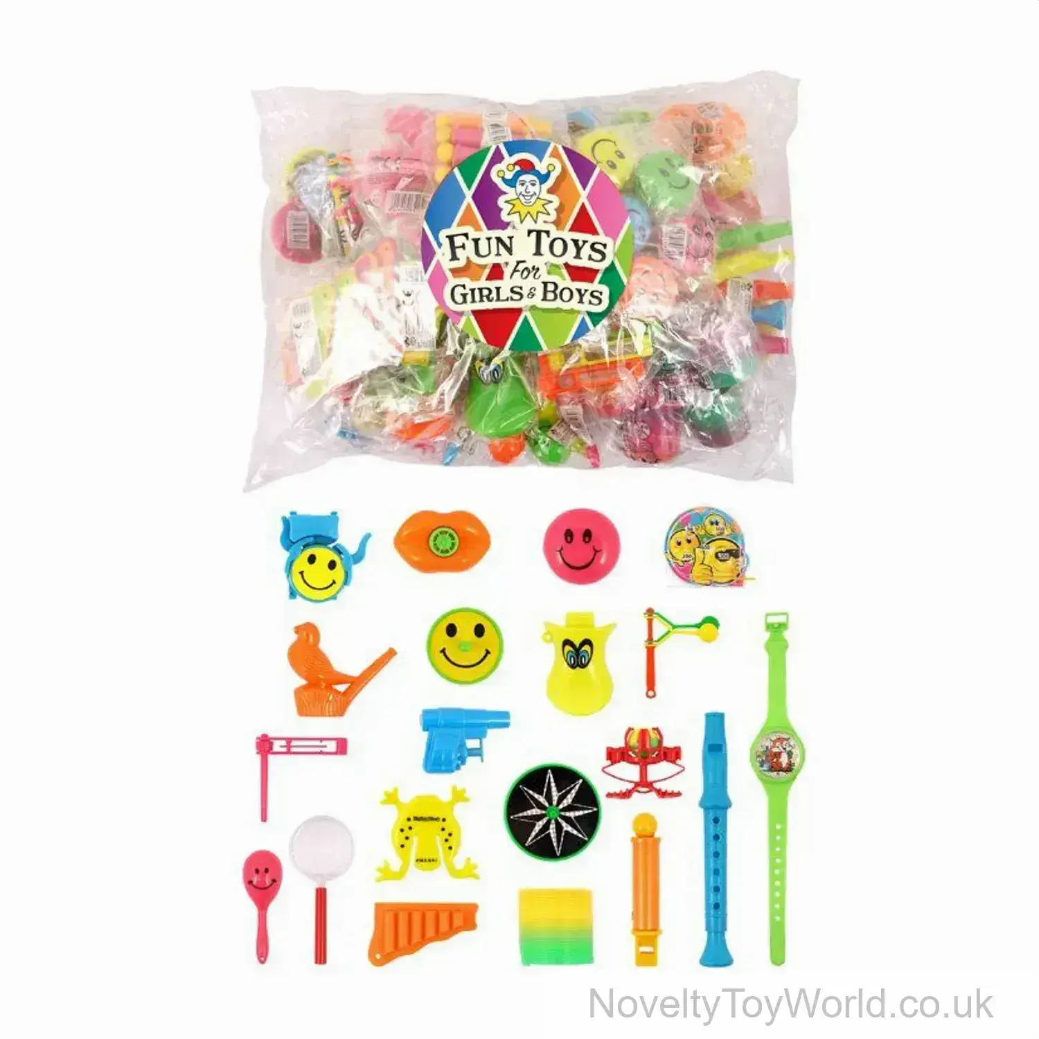 100 Piece Mega Mini Toy Assortment - Priced Per Bag