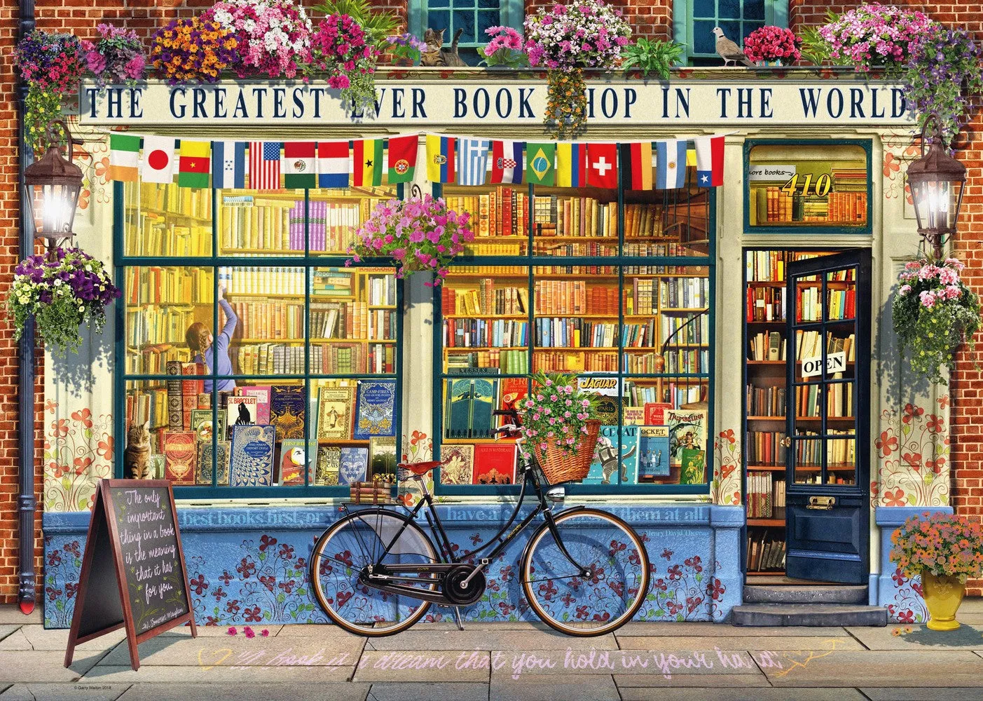 1000 Piece Jigsaw Puzzle - The Greatest Bookshop in the World