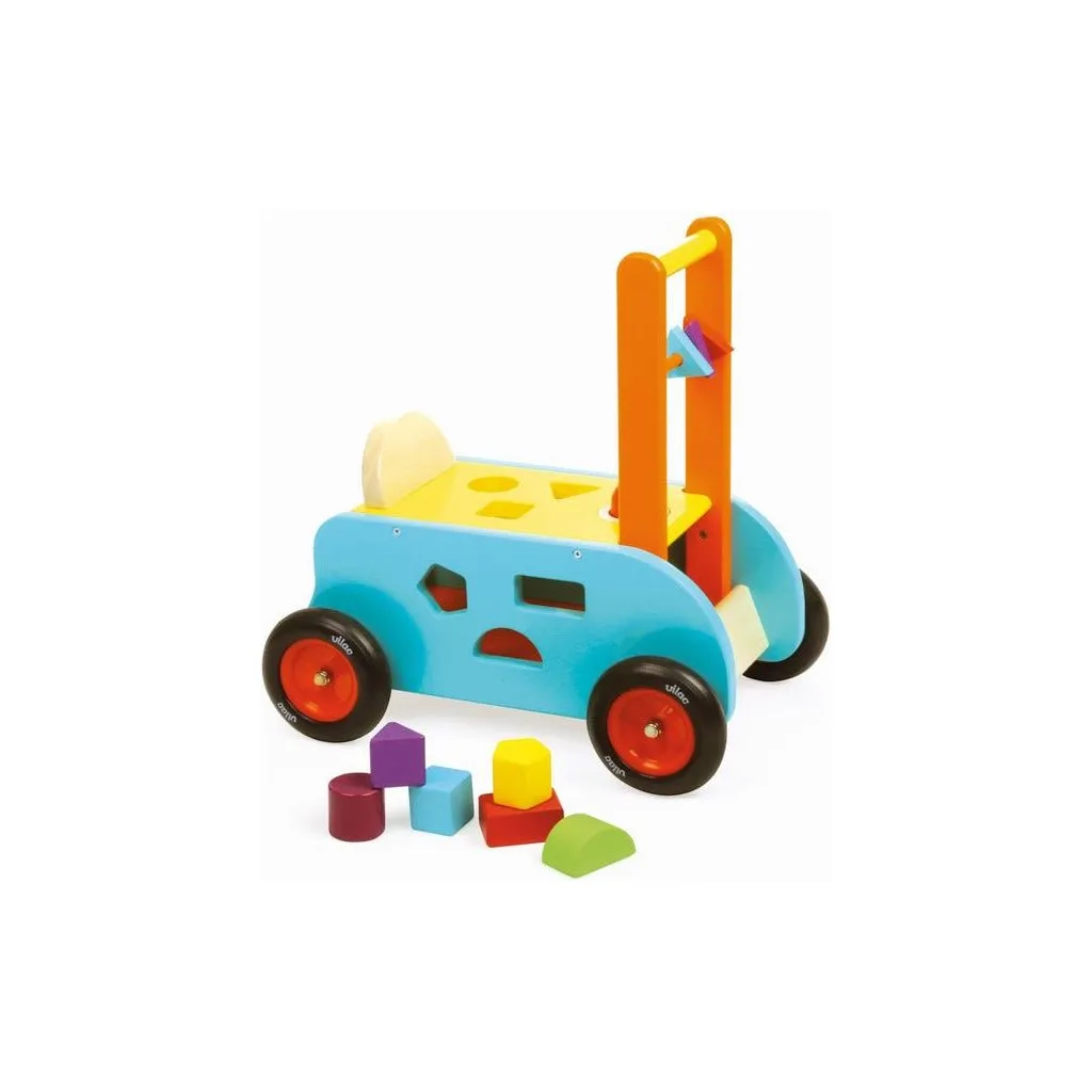 Vilac 3-in-1 Push Along Trolley