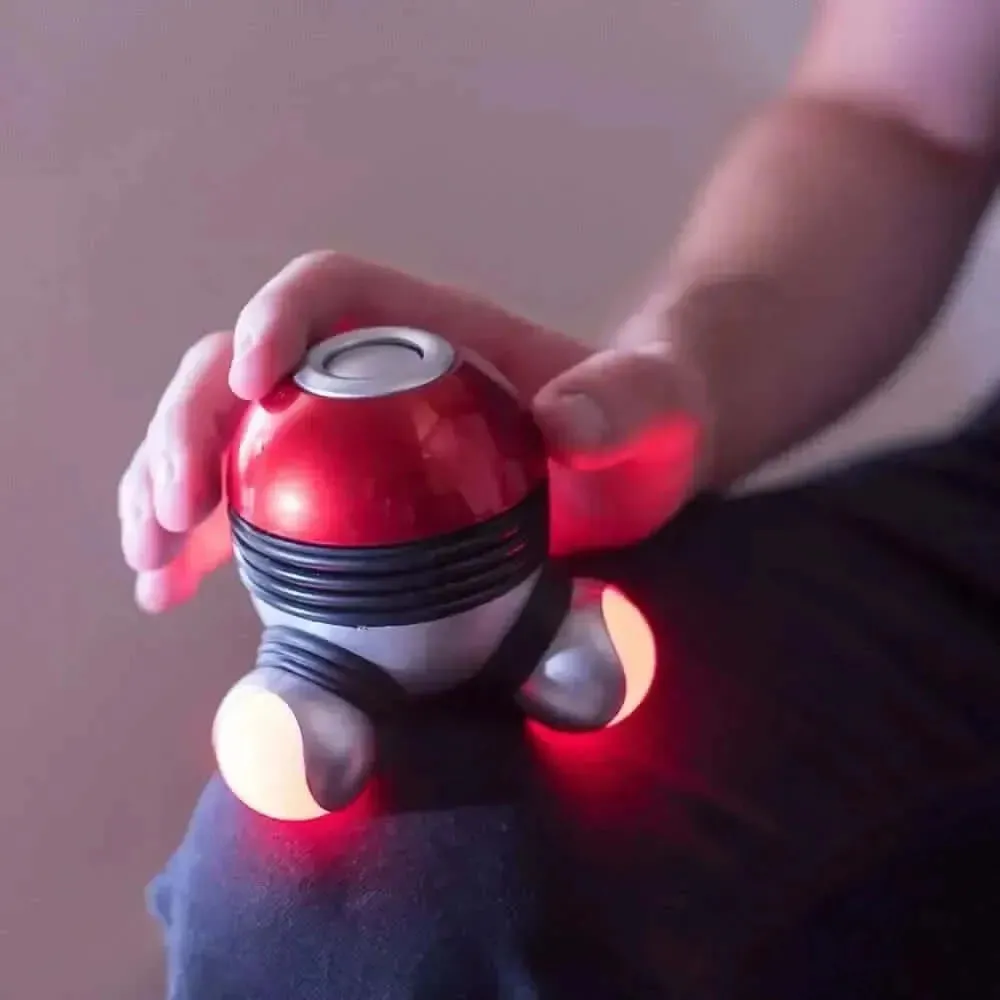 10cm Light up vibrating massager toy