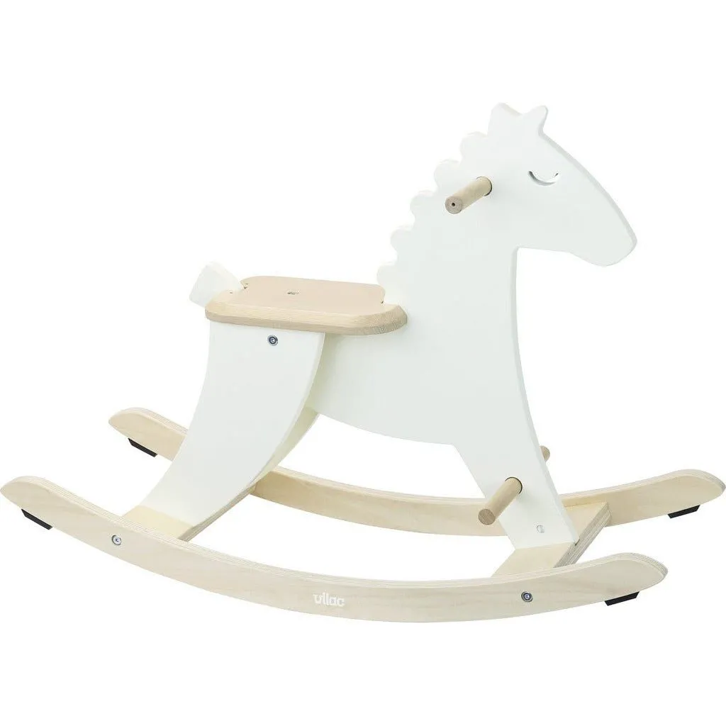 Vilac Hudada Rocking Horse - White