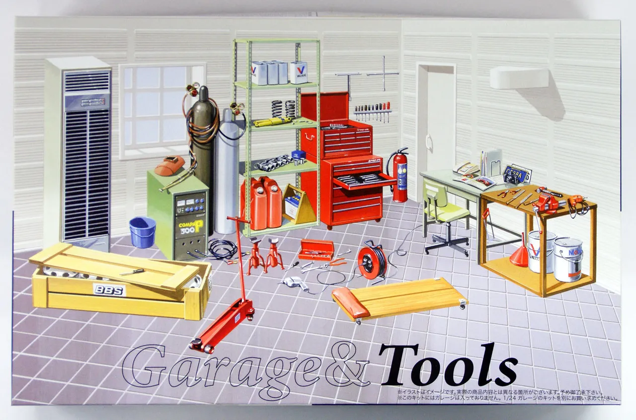 Fujimi Garage & Tool Series 1/24 Tool Plastic Model
