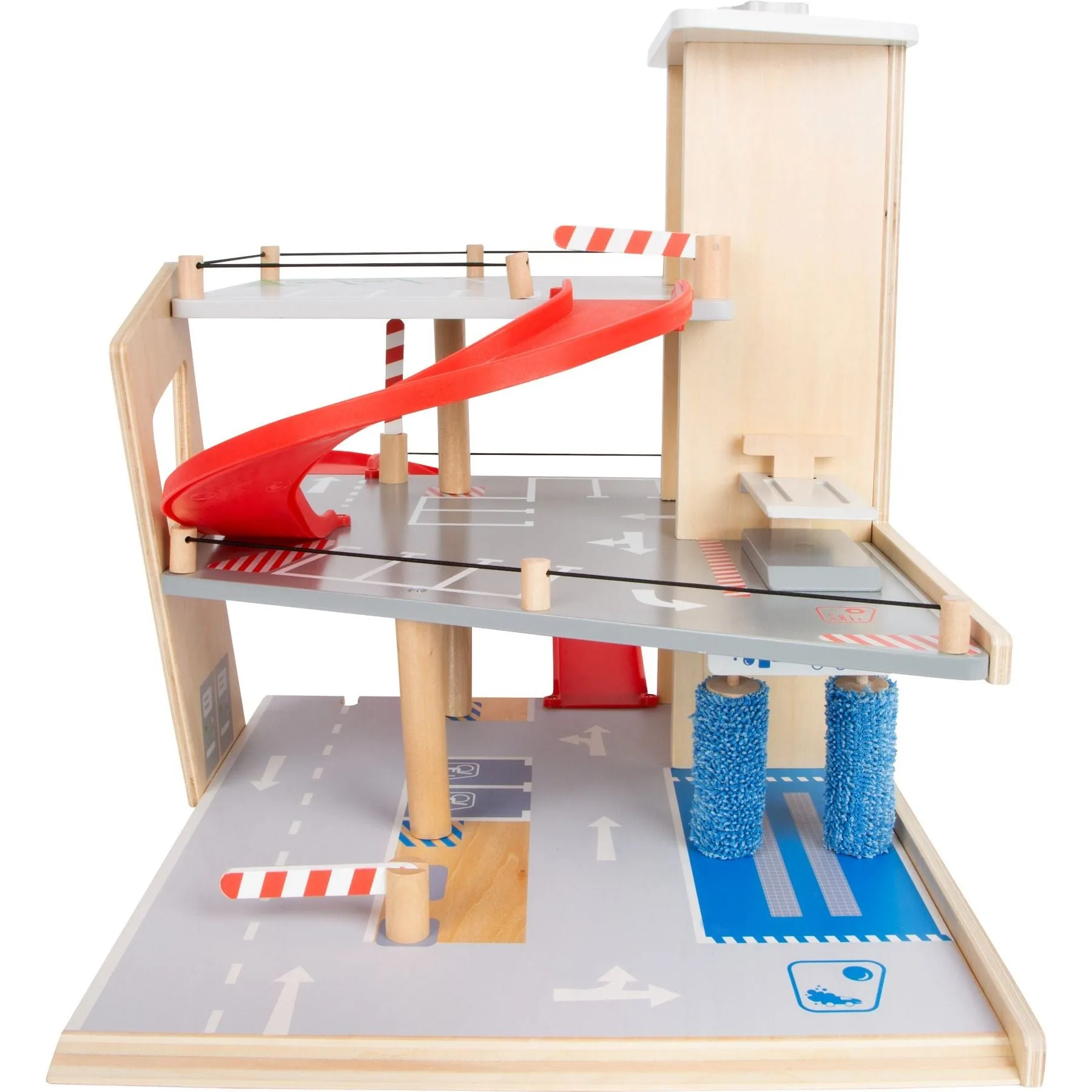 Small Foot Premium Wooden Car Park