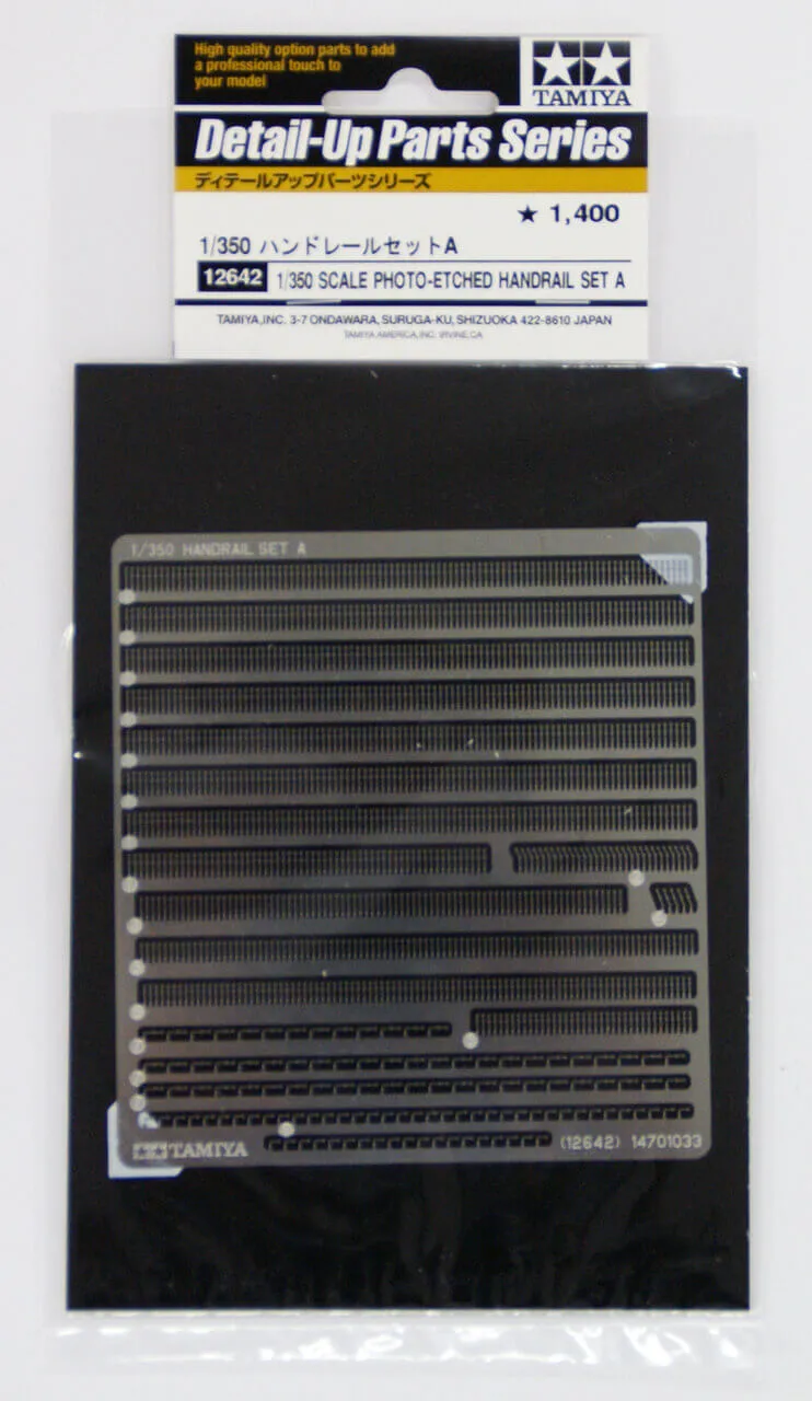 Tamiya 12642 Photo Etched Handrail Set A 1/350 Scale Kit