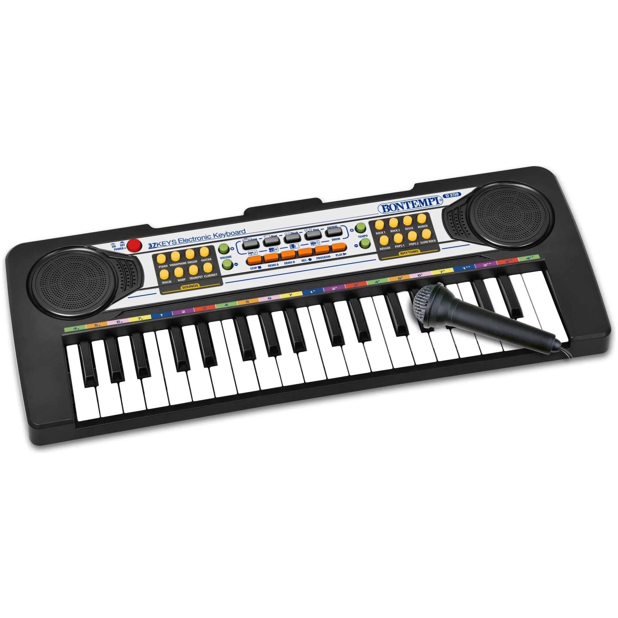 Bontempi 37-Key Electronic Keyboard & Microphone
