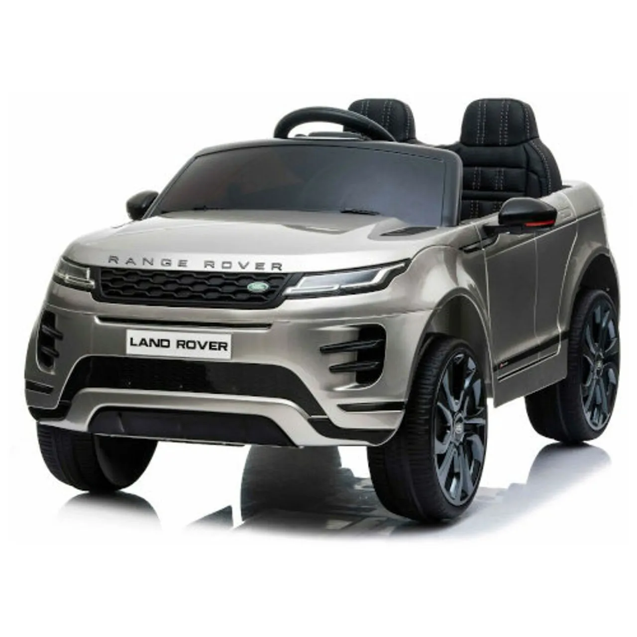 12v Official 2 Seat Silver Range Rover Evoque Iconic + Remote