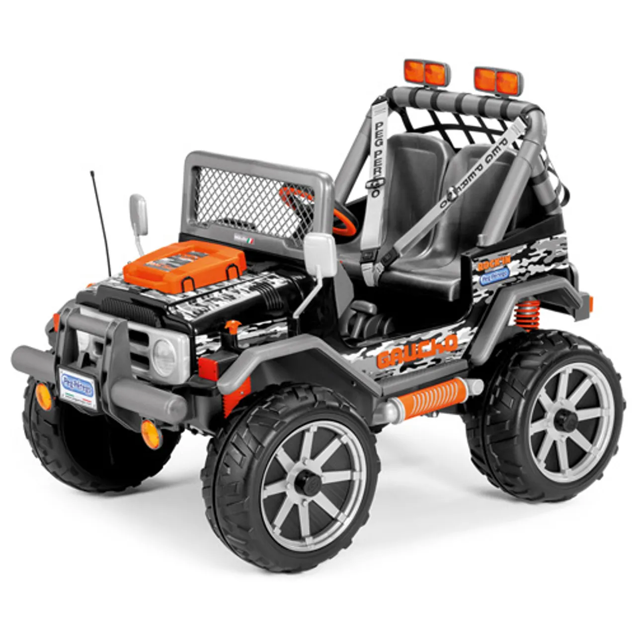 12v Peg Perego Off Roader 12V Battery Jeep with Adjustable Seats