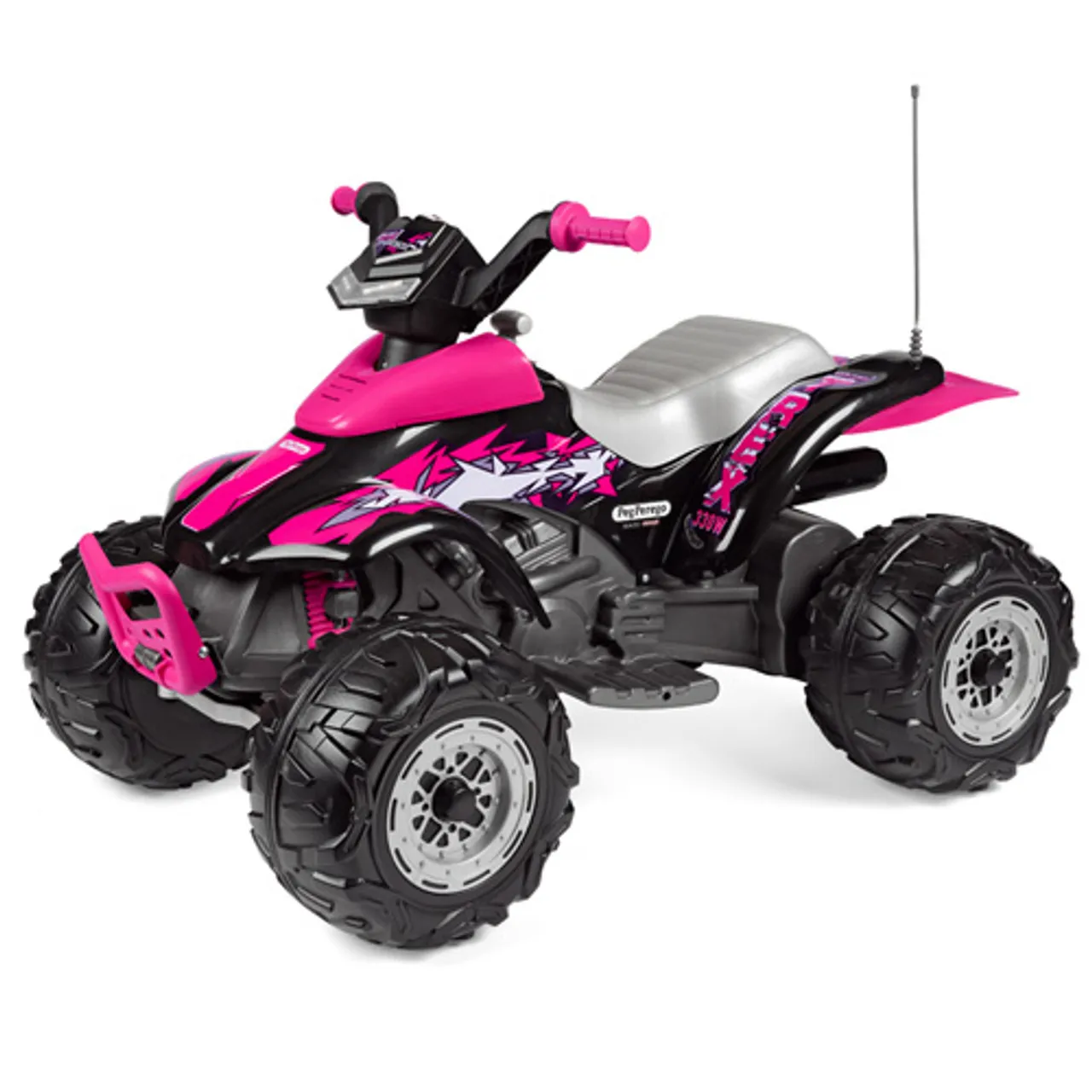 12v Peg Perego Pink T-Rex Premium Girls Battery Quad Bike