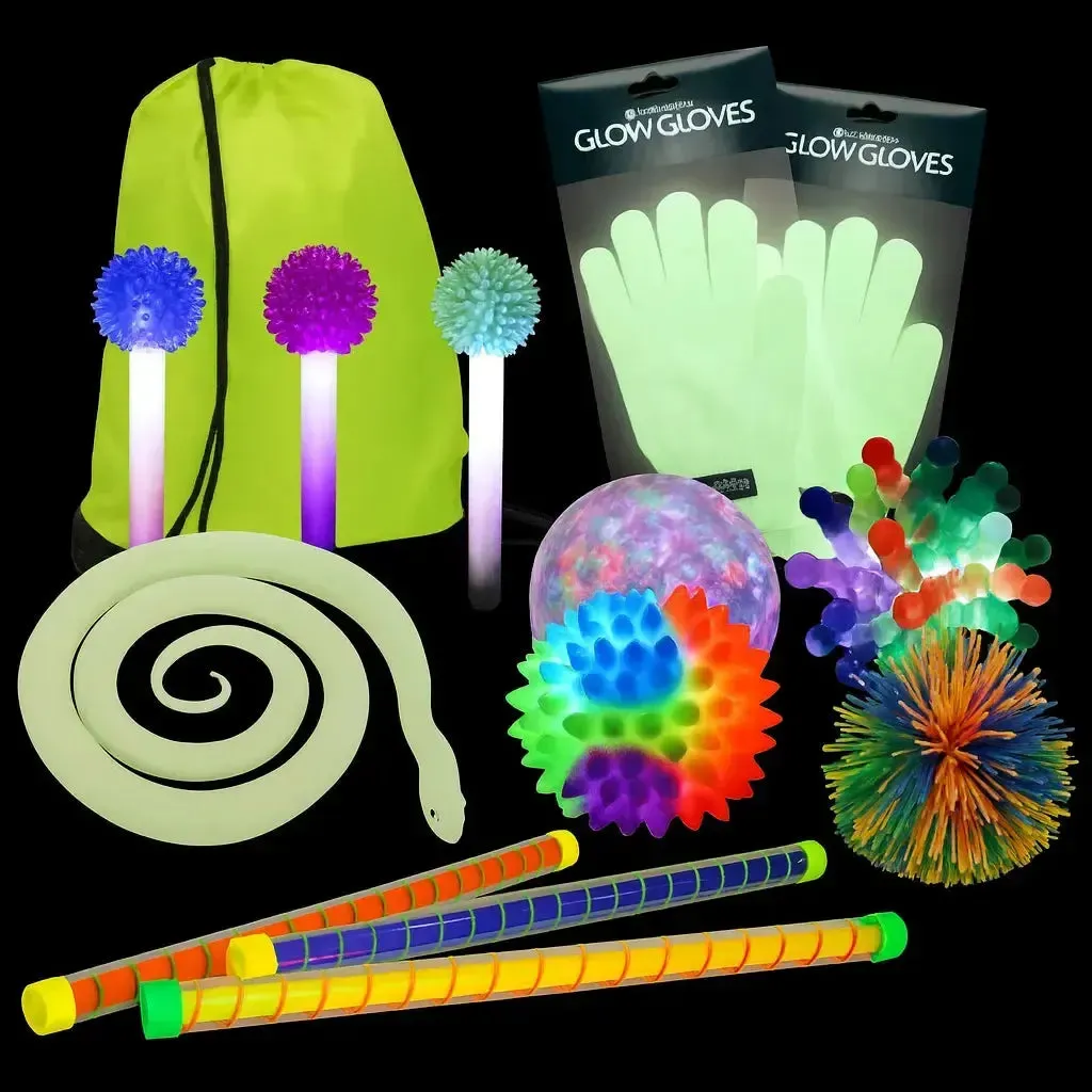 13 Piece UV Sensory Hamper Kit