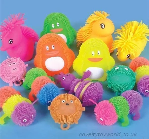 144 Piece Novelty Puffer Ball Assortment