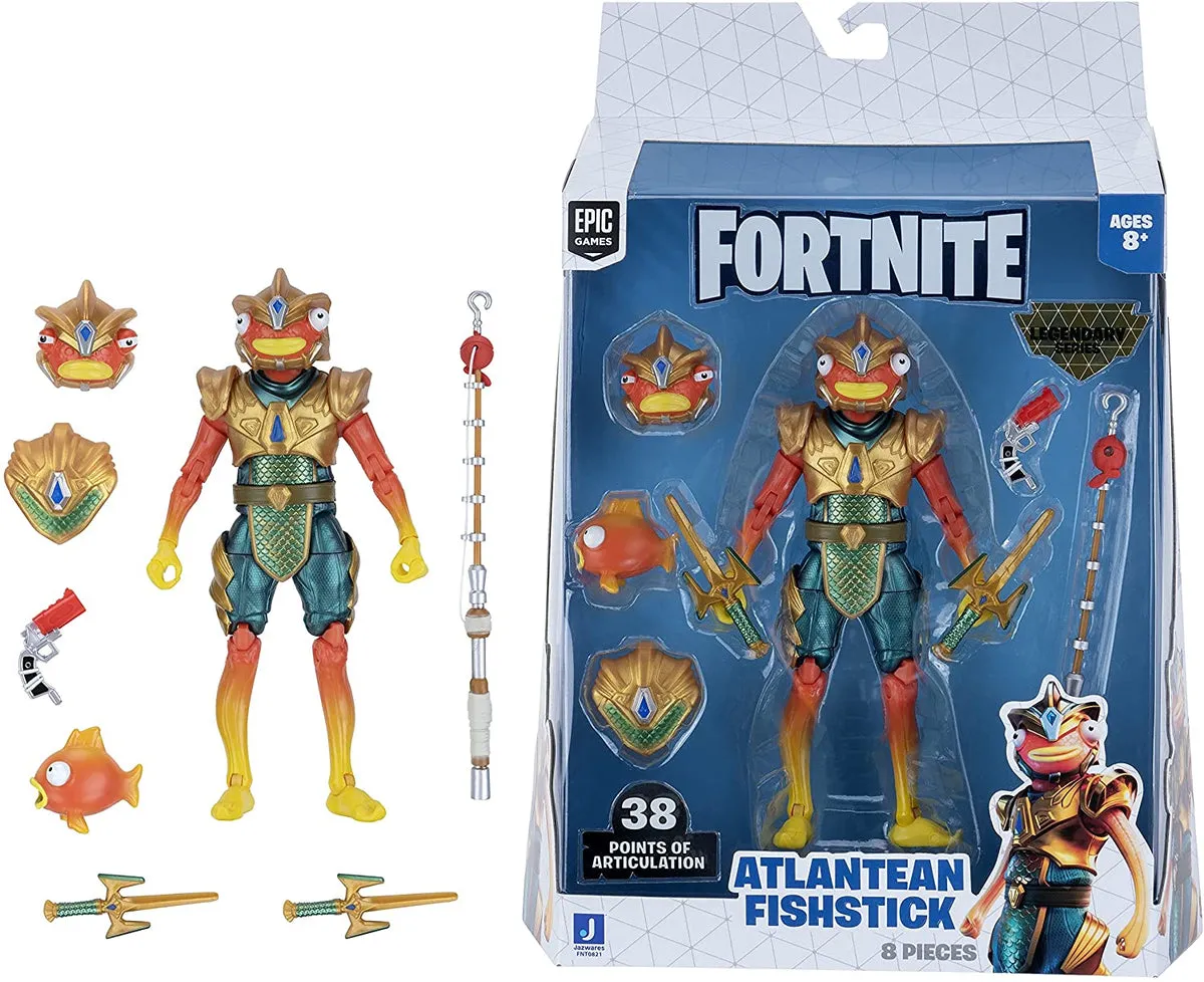 Fortnite Legendary Series Atlantean Fishstick 6-inch Highly Detailed Figure