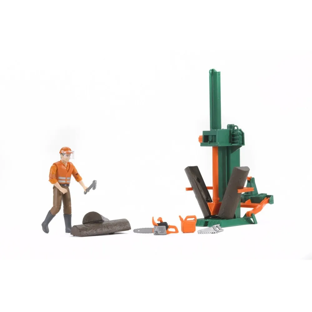 Forestry Set with Log Splitter & Accessories