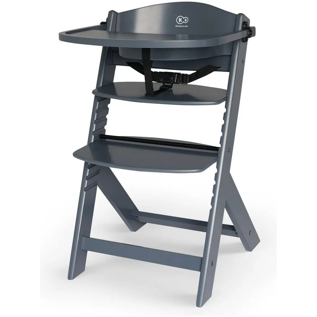 Kinderkraft Enock High Chair - Wood