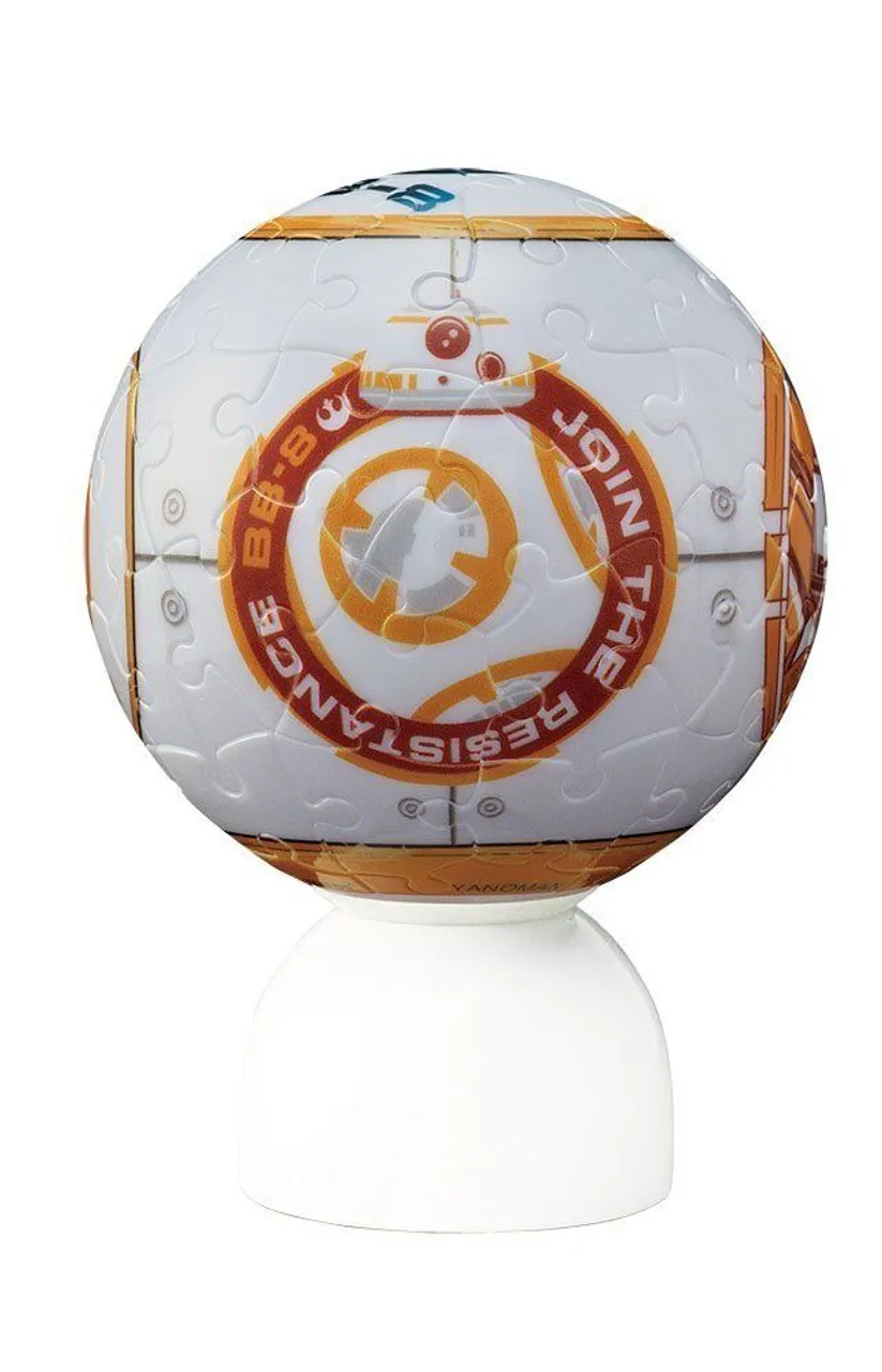 Yanoman 3D LED Lantern Puzzle 2003-467 Star Wars BB-8 (60 Pieces)