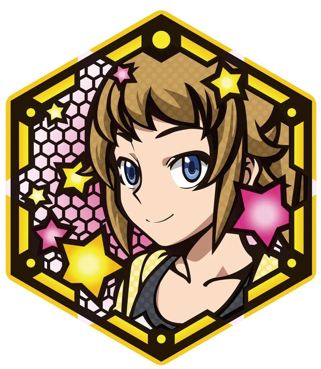 Bandai Iron-Blooded Orphans Character Stand Plate 07 FUMINA HOSHINO