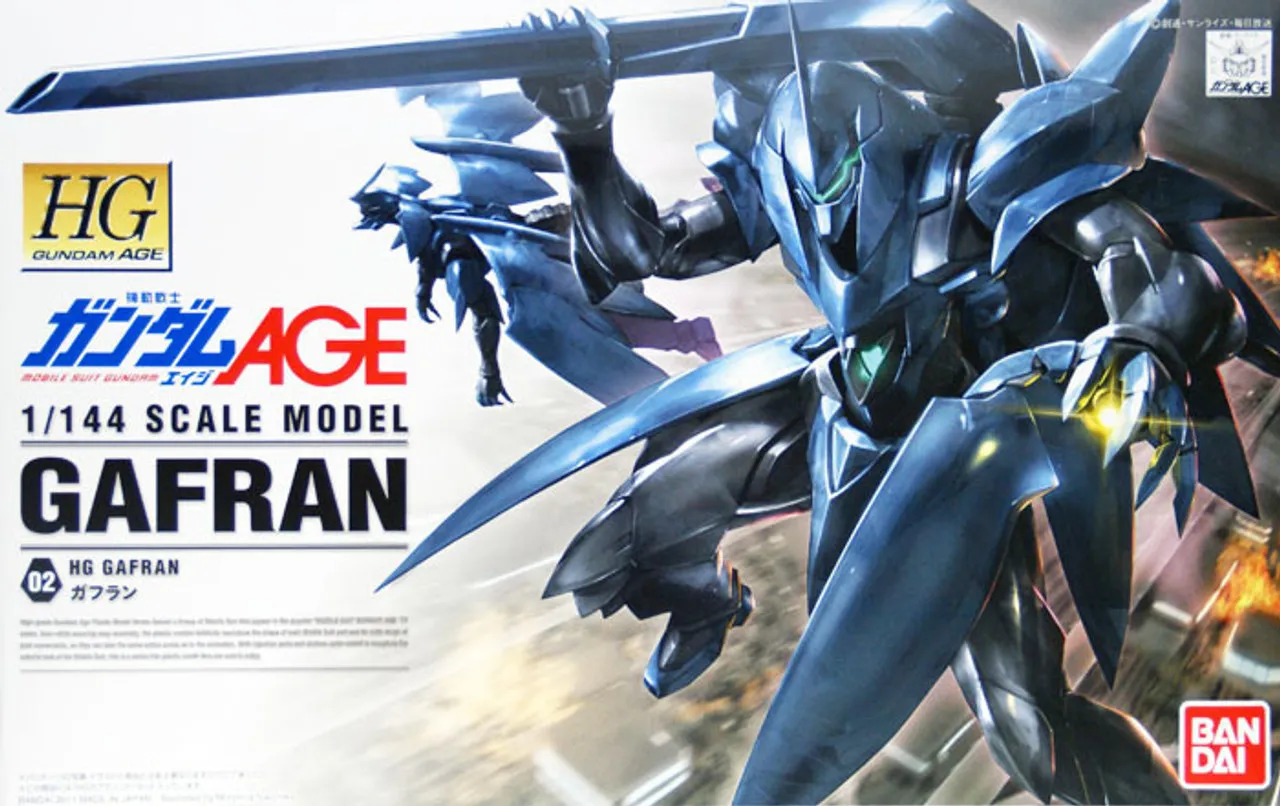 Bandai Gundam HG AGE-02 GAFRAN 1/144 Scale Kit
