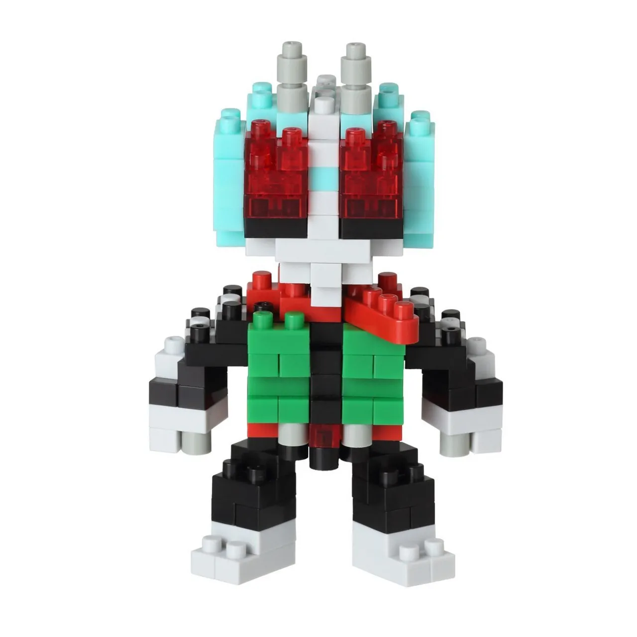 Kawada NBTN-001 nanoblock Kamen Masked Rider 1 & New CyclOne