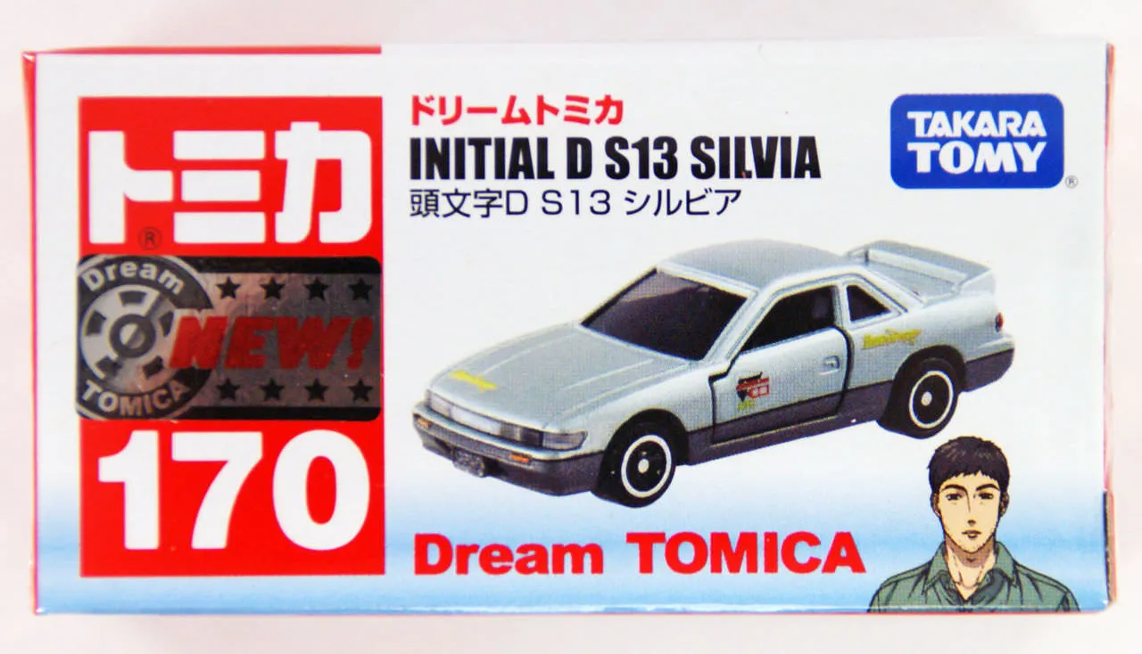 Takara Tomy Dream Tomica 170 Initial D S13 Silvia 866909 FJH