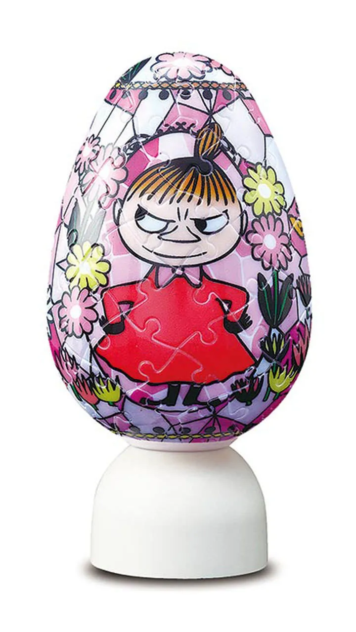 Yanoman 3D LED Easter Lantern Puzzle 2202-11 Moomin Little My (80 Pieces)