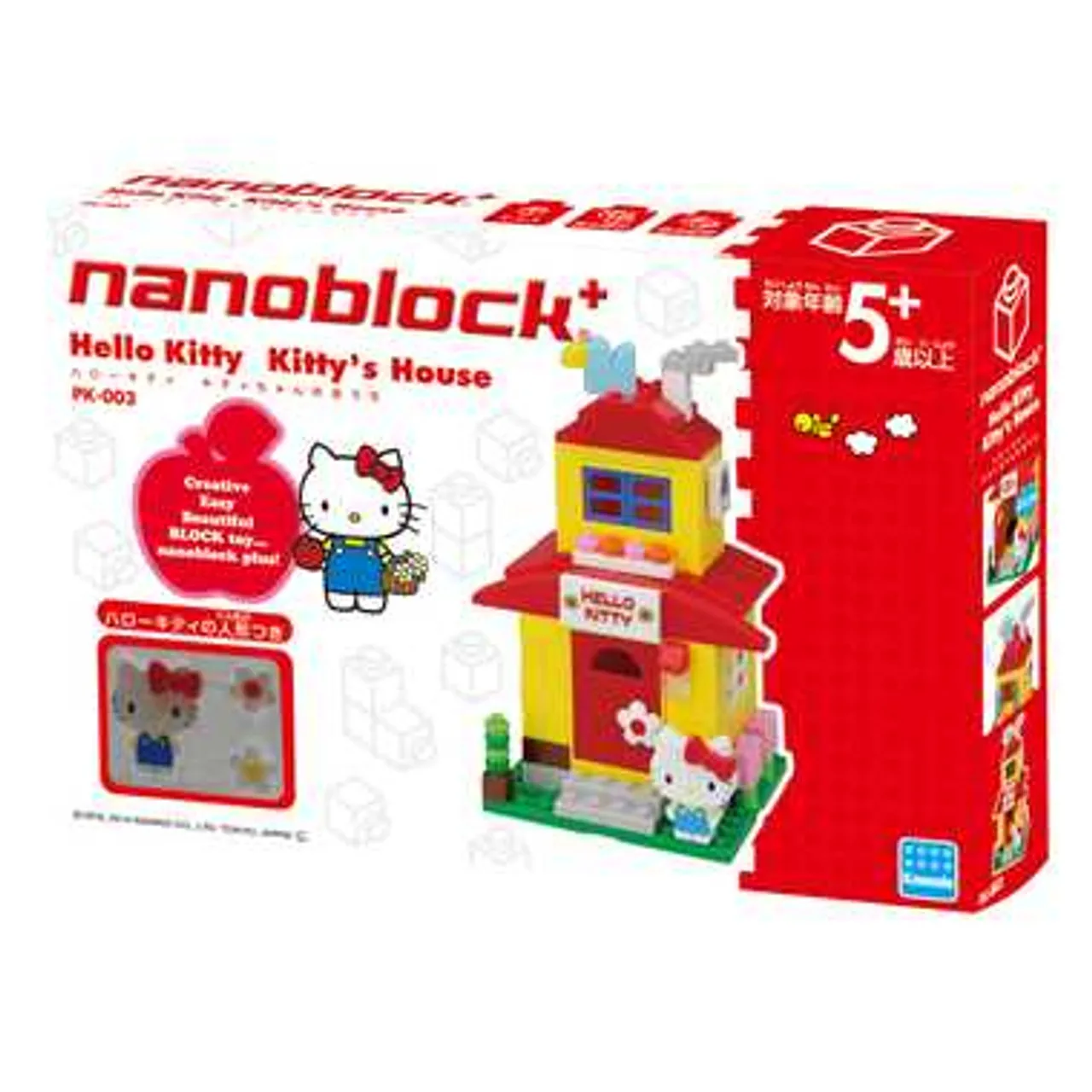 Kawada PK-003 nanoblock plus Sanrio Hello Kitty Kitty's House
