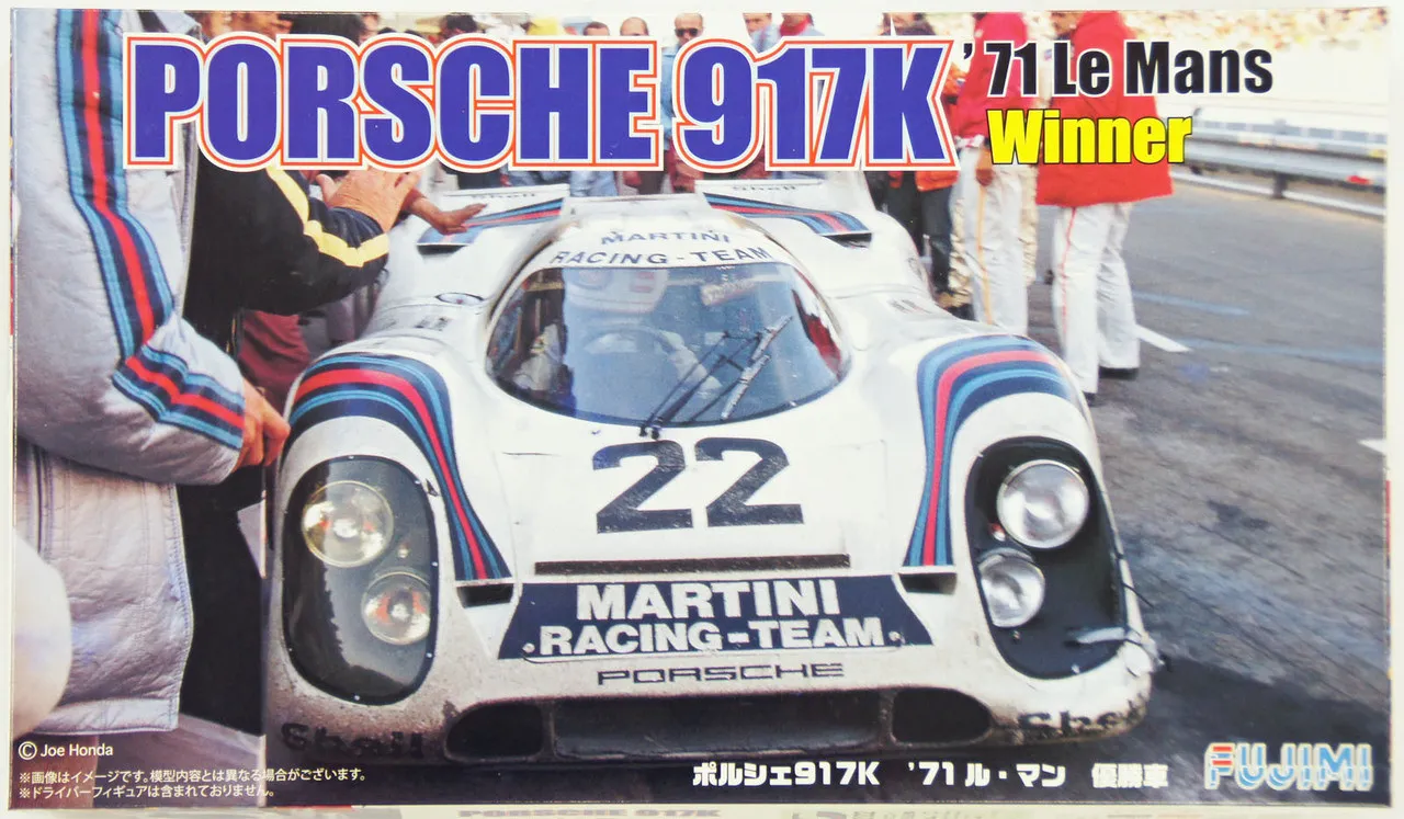 Fujimi RS-88 Porsche 917K 1971 Le Mans Winner Car 1/24 scale kit