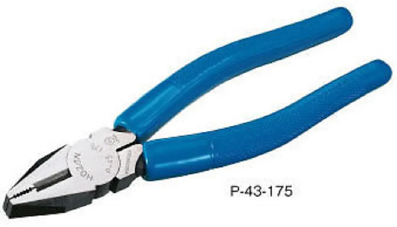 Hozan P-043-175 (P-43-175) PLIERS W/SIDE CUTTER