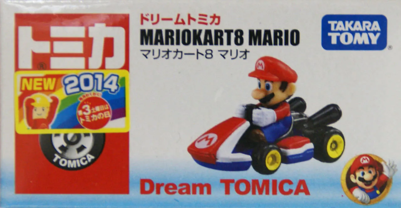 Takara Tomy Dream Tomica 164 Mario Kart 8 Mario 808589