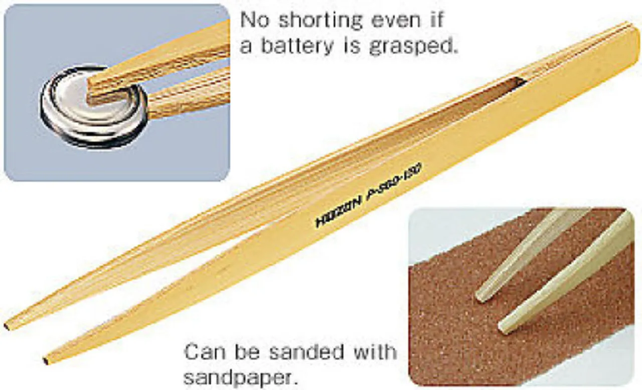 Hozan P-860-125 BAMBOO TWEEZERS