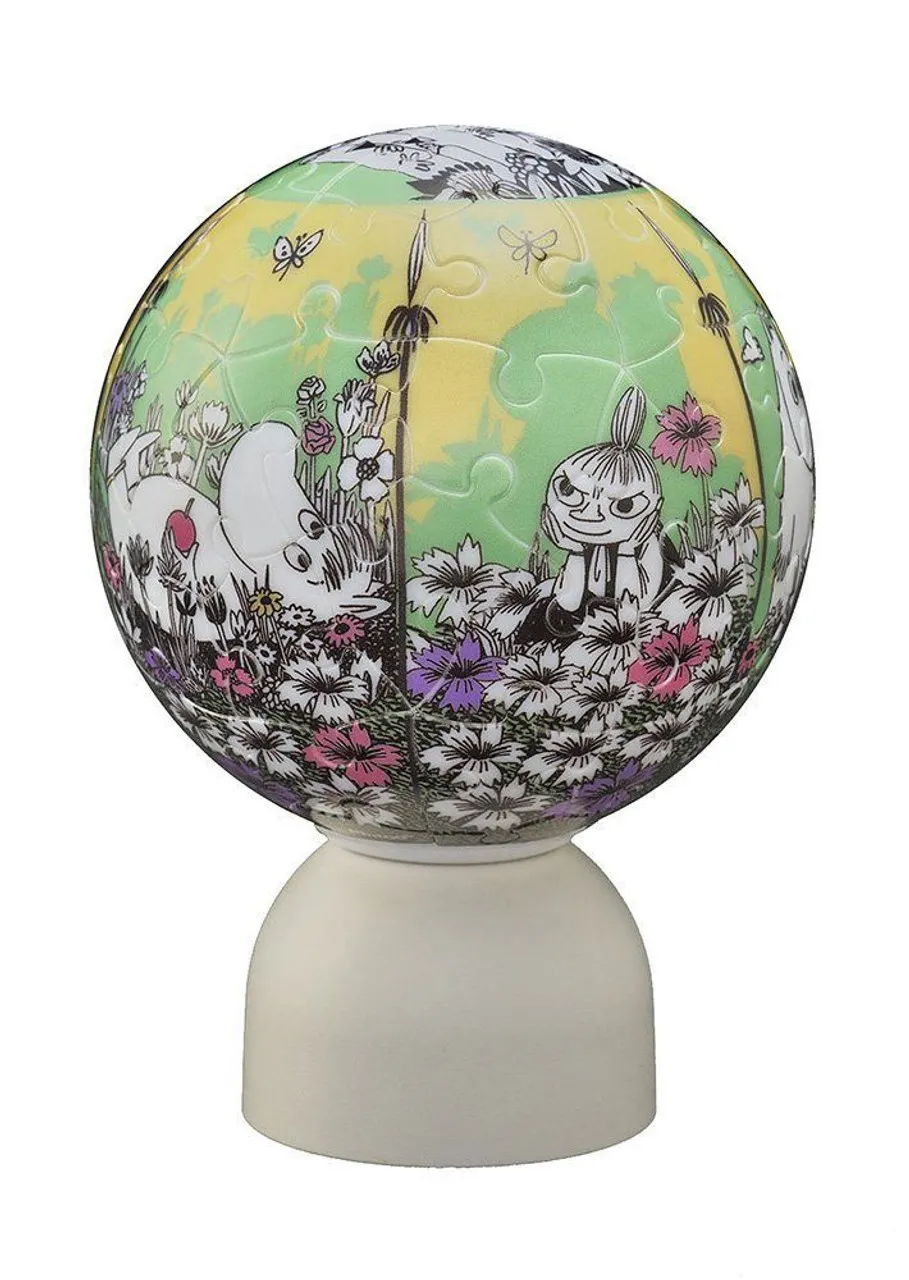 Yanoman 3D LED Lantern Puzzle 2003-450 Moomin (60 Pieces)