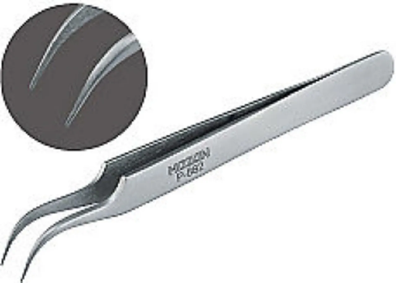 Hozan P-882 CURVED TWEEZERS