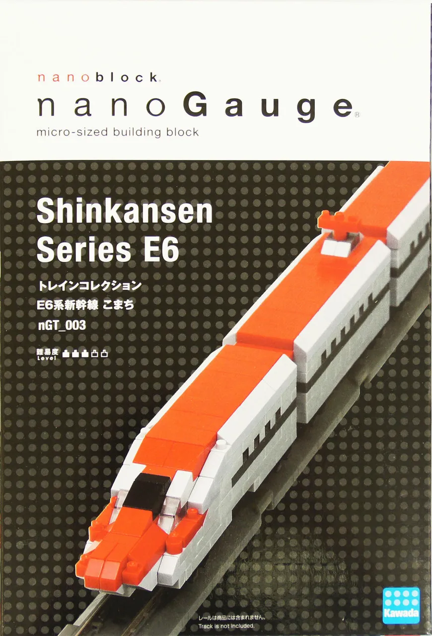 Kawada nGT-003 nanoblock nanoGauge Shinkansen Series E6 Komachi
