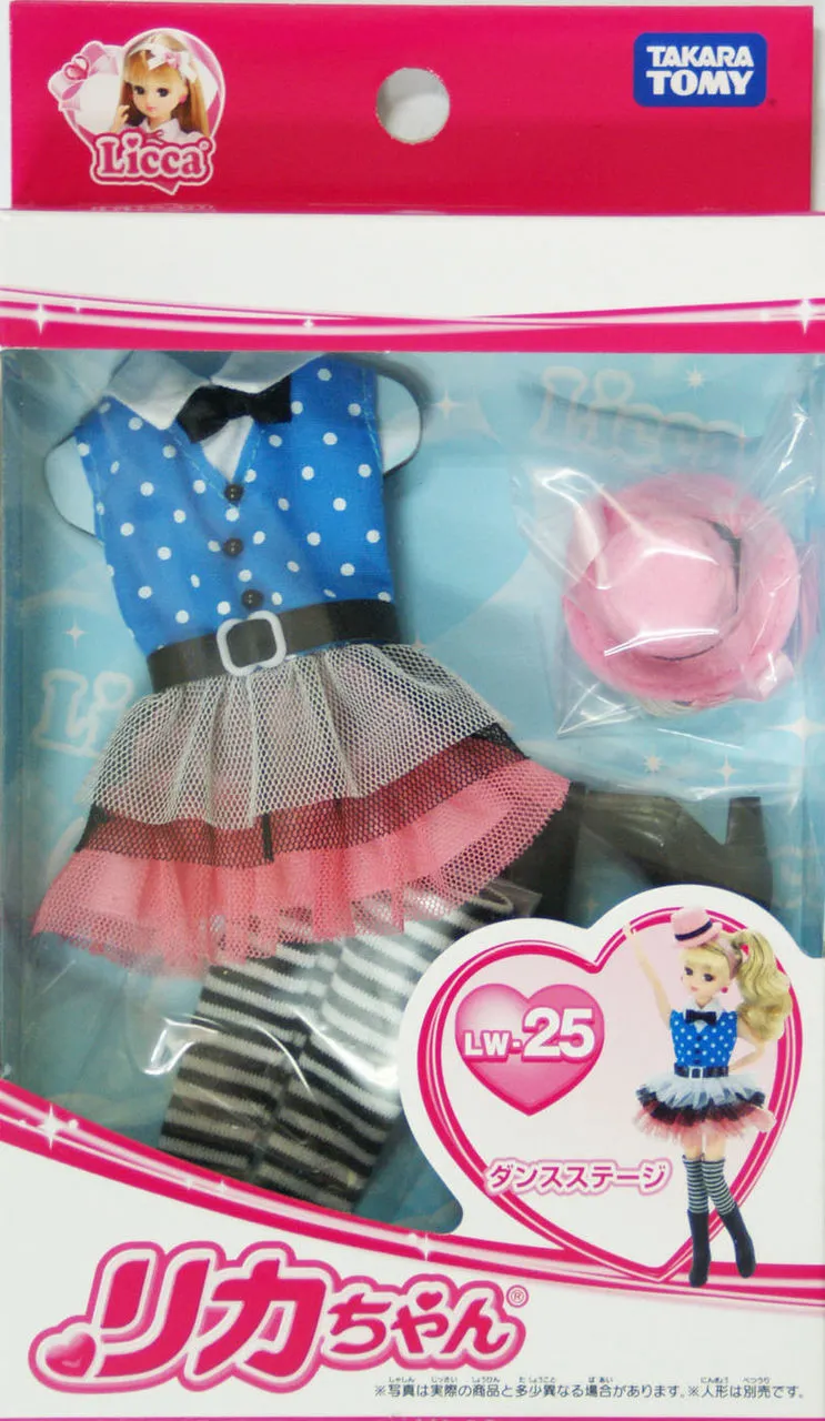 Takara Tomy Licca Doll Dance Stage Dress doll not included (485889)