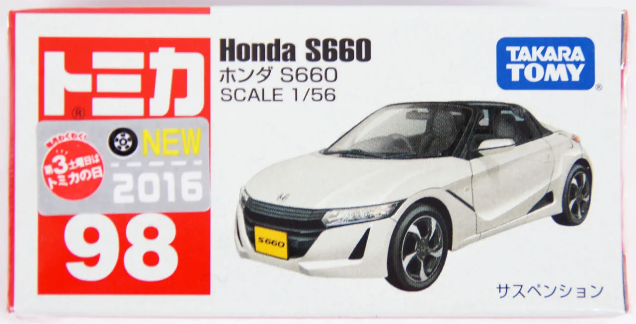 Takara Tomy Tomica 98 HONDA S660 824961