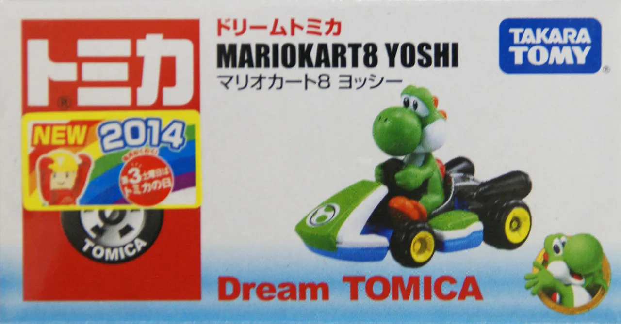 Takara Tomy Dream Tomica Mario Kart 8 Yoshi 808596