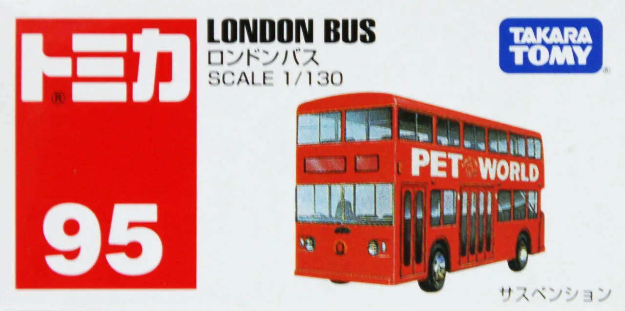 Takara Tomy Tomica 95 LONDON BUS 562597