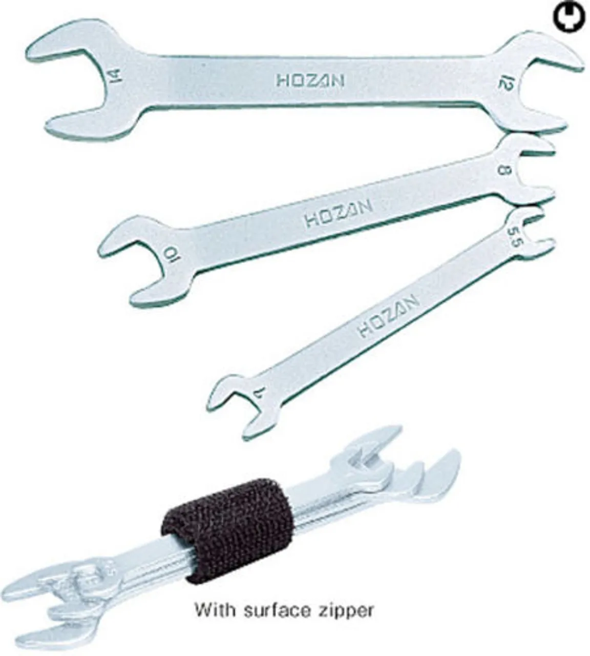 Hozan W-076 FLAT WRENCH SET