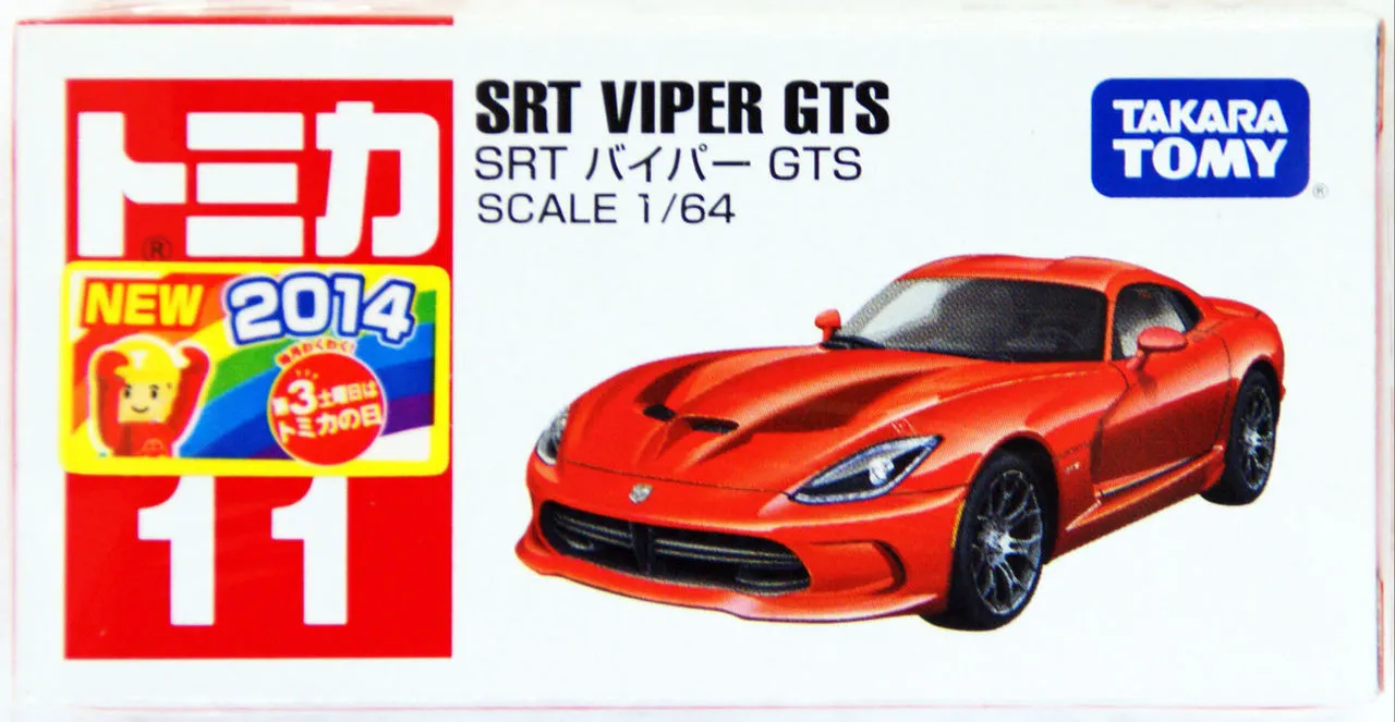 Takara Tomy Tomica 11 SRT Viper GTS 800958
