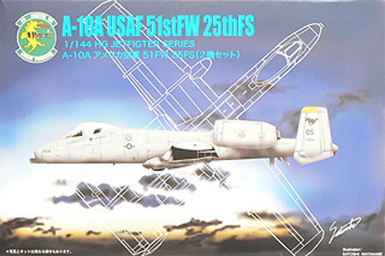 Arii 621653 A-10A USAF 51stFW 25thFS 1/144 Scale Kit (Microace)