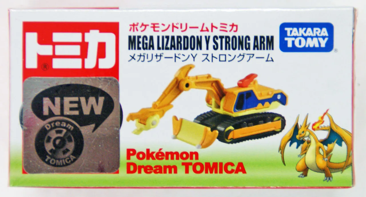 Takara Tomy Dream Tomica Pokemon Mega Charizard Y Strong Arm 825890