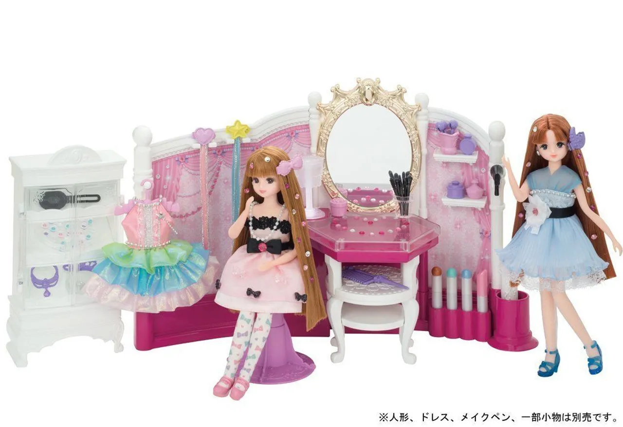 Takara Tomy Licca Doll Kira-Kami (Shiny Hair) Hair Salon (829560)