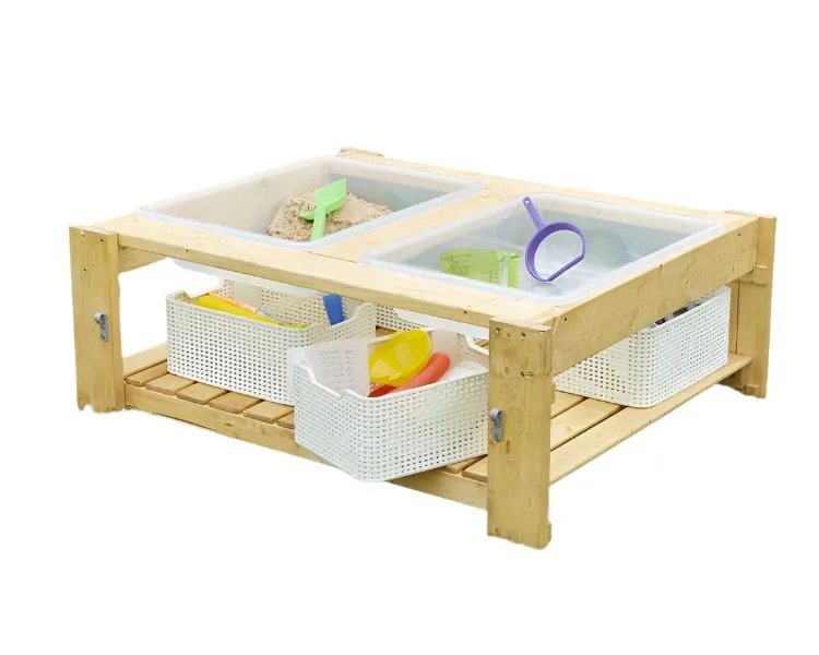 2 Way Messy Play Table With Trays